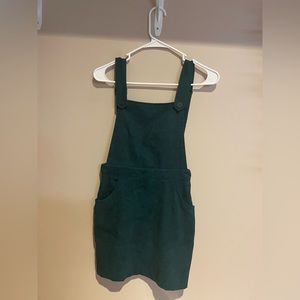 Christmas overalls, skirt style.